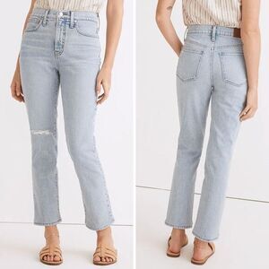 NEW Madewell The Perfect Vintage Crop Jean in Sudbury Wash,24‎